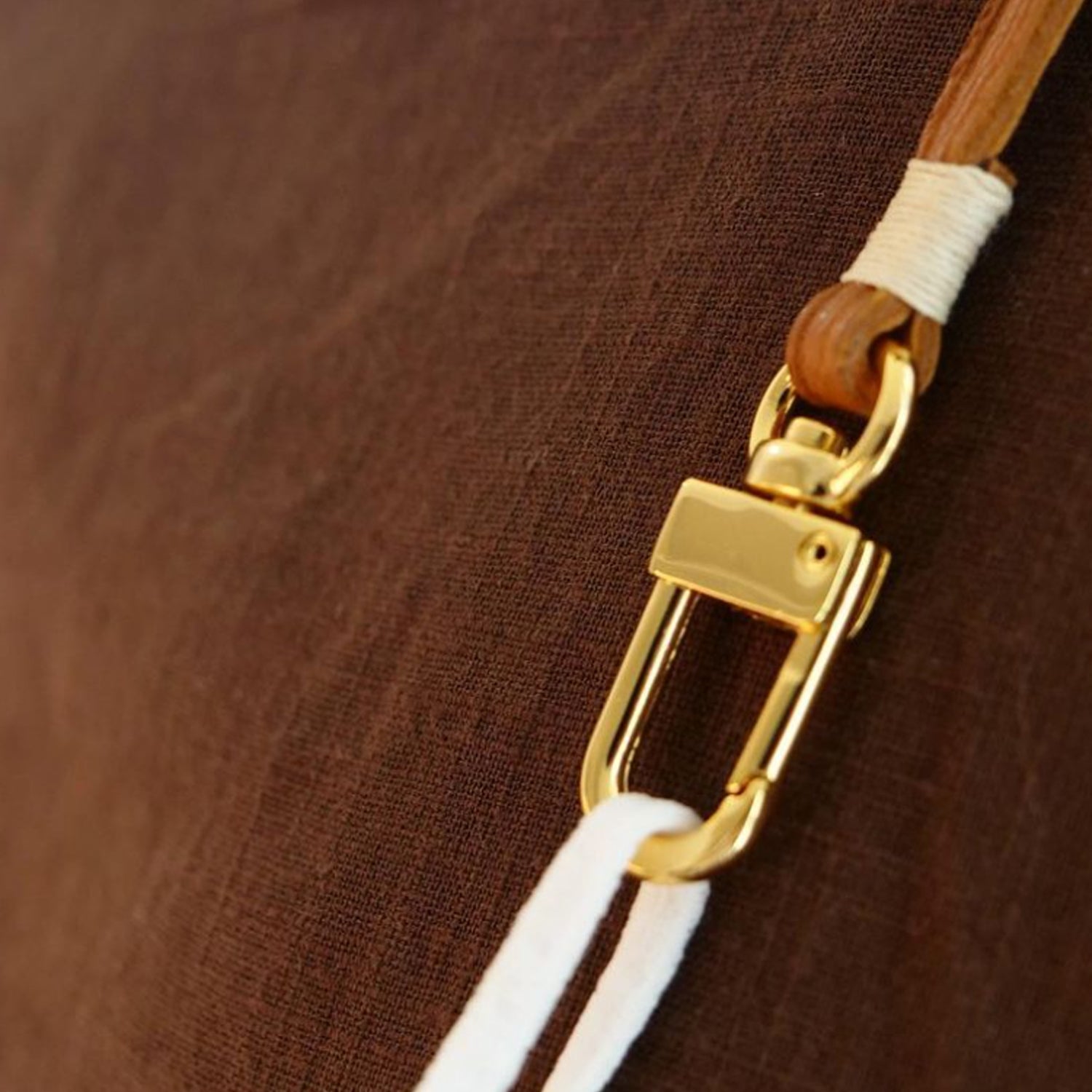 Face Mask Strap.  Hand crafted leather clip-on straps.