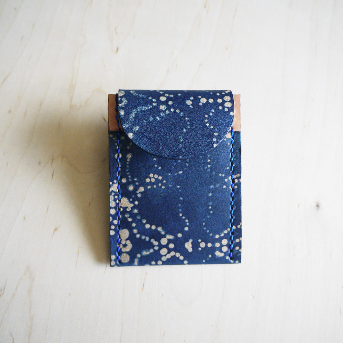 Indigo Leather Wallet